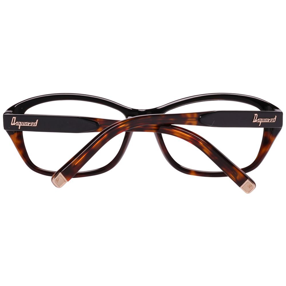 Dsquared² kahverengi plastik çerçeveler